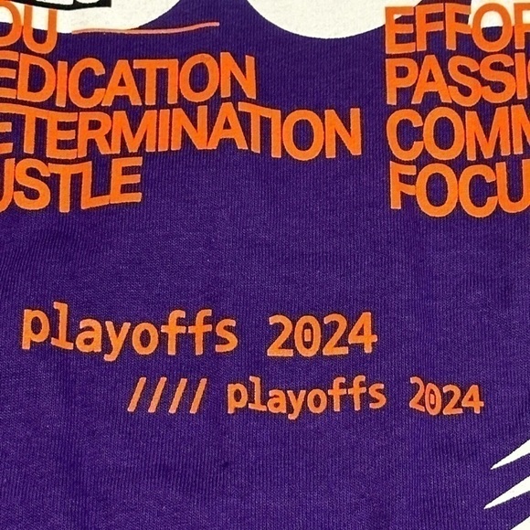 🔥Phoenix Suns 2024 Playoff T Shirt - Picture 3 of 3